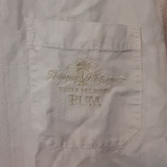 Tommy Bahama Mens M Bamboo Print 100% Silk Hawaiian Shirt Ultra Premium Rum - Picture 2 of 9